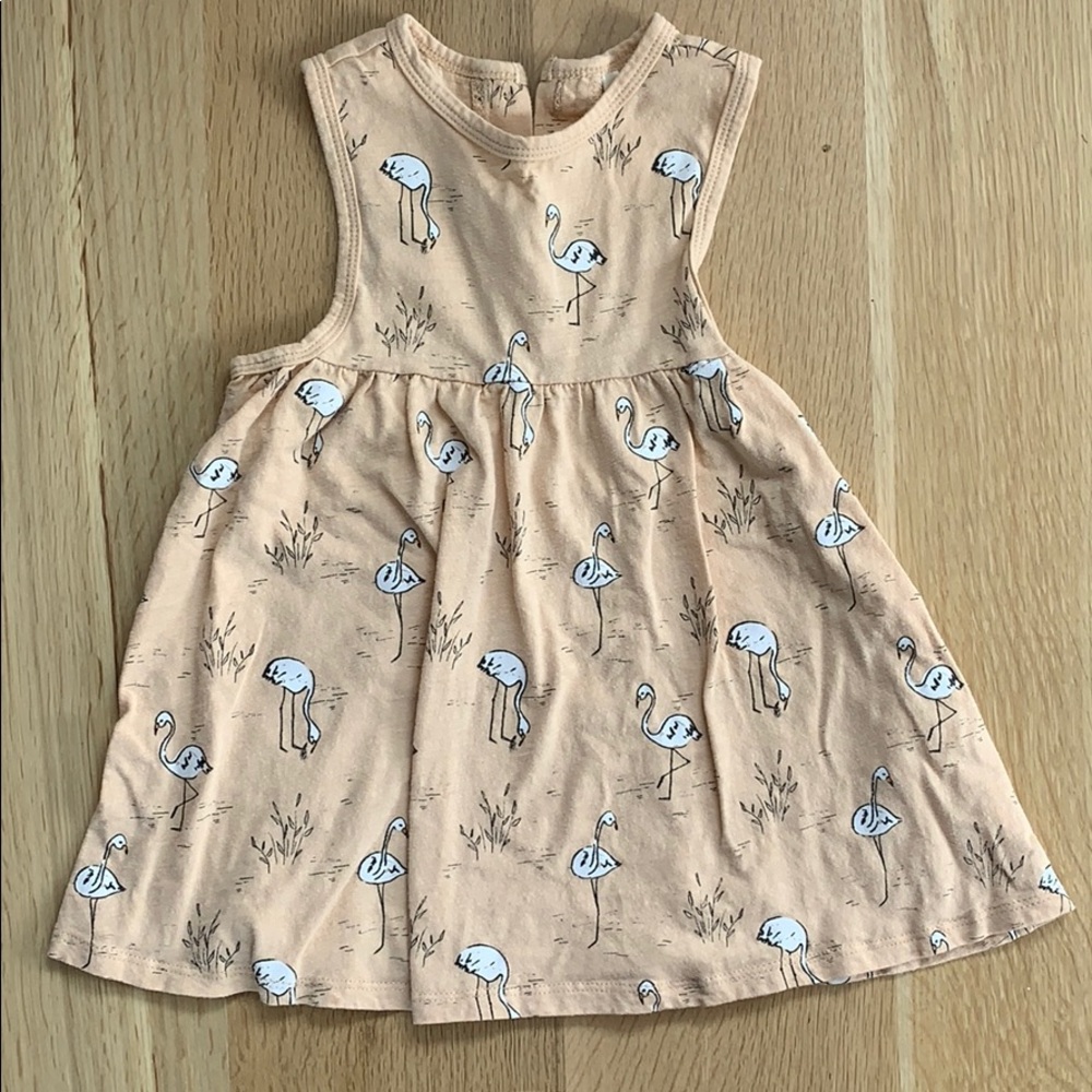Rylee and Cru flamingo tank dress